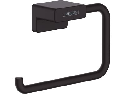Suport hartie igienica Hansgrohe AddStoris, negru mat