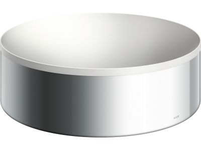 Lavoar tip bol Axor Suite diametru 30cm cu rama metalica design crom