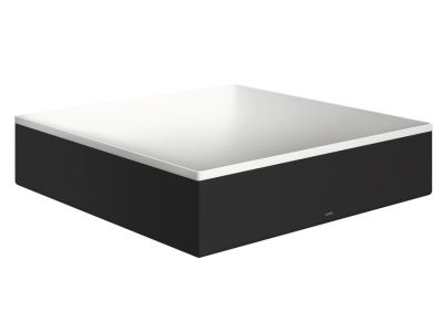 Lavoar tip bol Axor Suite 40x40cm cu rama metalica design negru mat