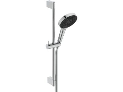 Set de dus Ideal Standard IdealRain Solos cu para de dus cu 3 jeturi, furtun si bara  60cm, crom