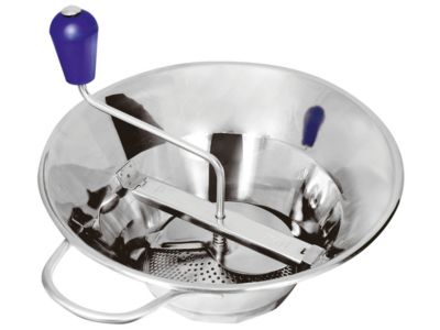 Aparat pentru pasat legume Paderno cu 3 site, d 31cm, inox