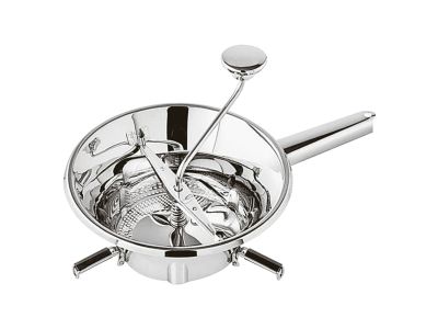 Aparat pentru pasat legume Paderno cu 3 site, d 19cm, inox