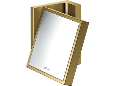Oglinda cosmetica Axor Universal 1.7x, de perete, auriu