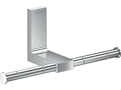 Suport dublu hartie igienica orizontal Axor Universal crom