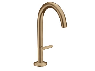 Baterie lavoar Axor One Select 170, ventil push-open,  bronz periat