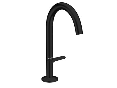 Baterie lavoar Axor One Select 170, ventil push-open, negru mat