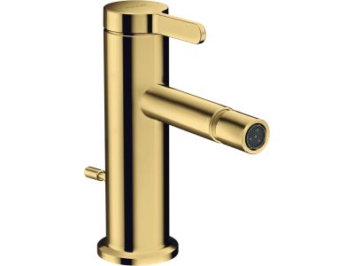 Baterie bideu Axor ONE, ventil pop-up, gold optic lustruit