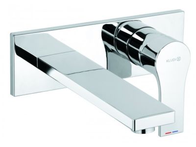 Baterie lavoar Kludi Zenta SL de perete, proiectie 180mm, necesita corp ingropat