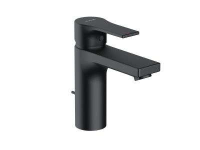 Baterie lavoar Kludi Zenta SL 100mm, ventil pop-up, negru mat