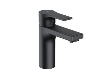 Baterie lavoar Kludi Zenta SL 100mm, ventil push-open, negru mat