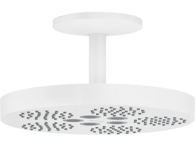 Palarie de dus Axor ONE 280 1 jet si brat de tavan 117mm, alb mat