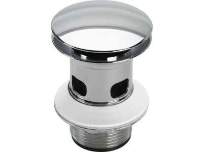 Ventil blocabil Viega Visign V1 Click pentru lavoare cu preaplin, crom lucios