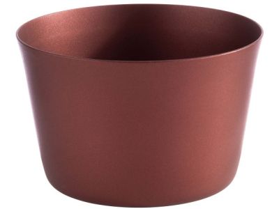 Bol inox cu pereti dubli Paderno Ethnic Cuisine, d8.5cm, h 5.5cm, maro
