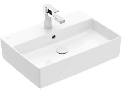 Lavoar tip bol Villeroy & Boch Memento 2.0 CeramicPlus 60x42cm cu preaplin, Alb Alpin