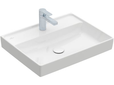 Lavoar Villeroy & Boch Collaro 60x47cm, fara preaplin, alb