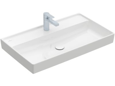 Lavoar Villeroy & Boch Collaro 80x47cm, fara preaplin, alb