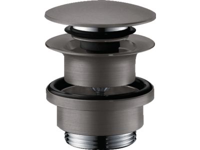 Ventil lavoar Hansgrohe Push-Open DN32, negru periat