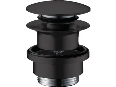 Ventil lavoar Hansgrohe Push-Open DN32, negru mat