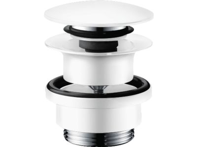 Ventil lavoar Hansgrohe Push-Open DN32, alb mat