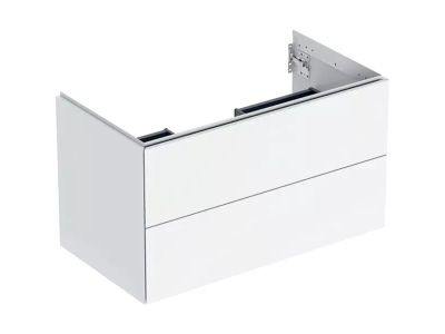 Dulap baza Geberit ONE cu 2 sertare, 120cm, gri nisip lucios