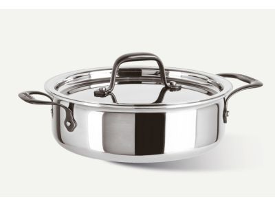 Cratita cu capac Sambonet Home Chef, inductie, d28cm, 4 litri, inox