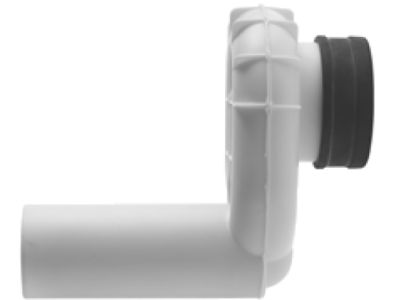 Sifon pentru urinal Duravit, iesire orizontala