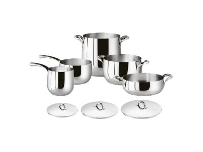 Set oale Sambonet Kikka, 8 piese, inductie, inox