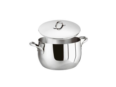Oala cu capac Sambonet Kikka, d16cm, 2.3 litri, inductie, inox