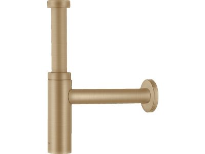 Sifon lavoar Design Plus Hansgrohe Flowstar S, bronz periat
