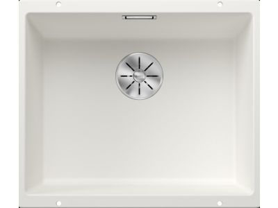 Chiuveta bucatarie Blanco Subline 500-U, 530x460mm, montare sub blat, Silgranit alb