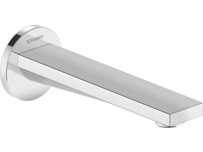 Pipa cada Duravit Tulum by Starck 171mm, crom