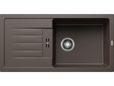 Chiuveta bucatarie Blanco Favum XL 6 S, 860x435mm, Silgranit maro cafea