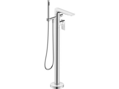 Baterie cada cu montaj pe pardoseala Duravit Tulum by Starck, crom
