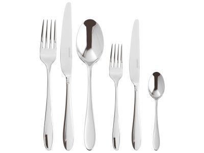 Set tacamuri Sambonet Velvet Solid Handle, 36 piese, inox