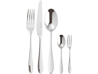 Set tacamuri Sambonet Velvet Solid Handle, 30 piese, inox