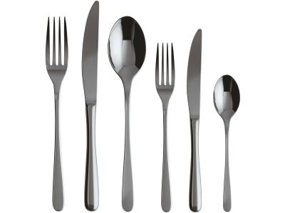Set tacamuri Sambonet Taste Solid Handle, 36 piese, negru