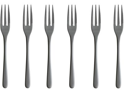 Set furculite desert Sambonet Taste Gift Pack, 6 piese, negru