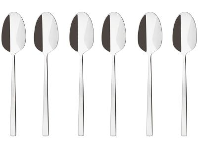 Set lingurite espresso Sambonet Rock, 6 piese, inox