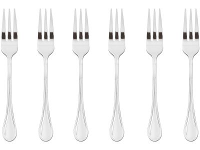 Set furculite desert Sambonet Royal, 6 piese, inox