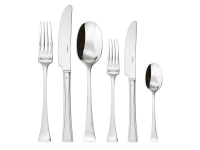 Set tacamuri Sambonet Trienanale Orfevre Handle, 36 piese, inox placat cu argint