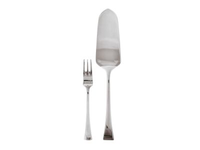 Set tacamuri desert Sambonet Trienanale, 13 piese, inox placat cu argint