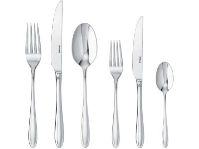 Set tacamuri Sambonet Dream Solid Handle, 36 piese, inox placat cu argint
