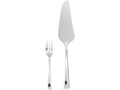 Set tacamuri desert Sambonet Imagine, 13 piese, inox placat cu argint