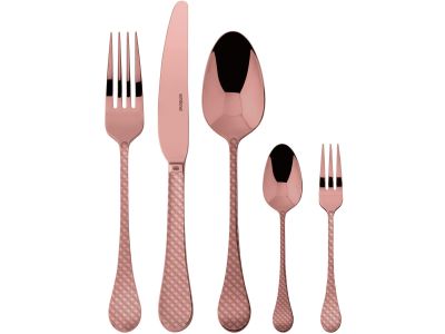 Set tacamuri Sambonet Taormina Solid Handle, 30 piese, cupru