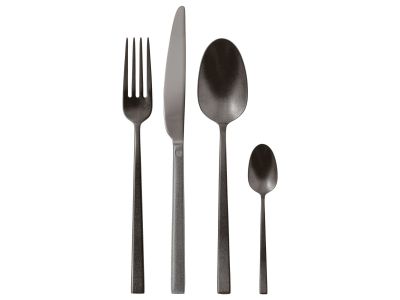 Set tacamuri Sambonet Rock Solid Handle, 24 piese, diamant