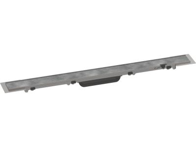Capac rigola de pardoseala Hansgrohe RainDrain Rock 70cm, faiantabil