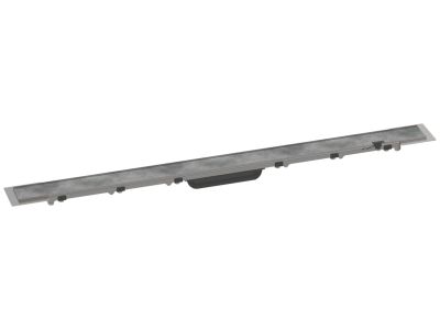 Capac rigola de pardoseala Hansgrohe RainDrain Rock 90cm, faiantabil