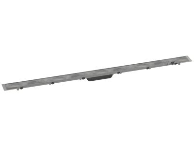 Capac rigola de pardoseala Hansgrohe RainDrain Rock 120cm, faiantabil