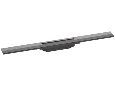Capac rigola de pardoseala Hansgrohe RainDrain Flex 70cm, negru periat