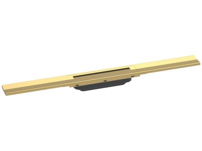 Capac rigola de pardoseala Hansgrohe RainDrain Flex 70cm, gold optic lustruit